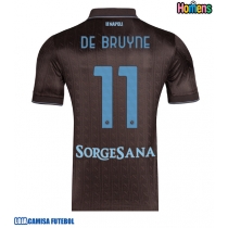 Camisa de Futebol SSC Napoli Kevin De Bruyne #11 Equipamento Alternativo 2025-26 Manga Curta